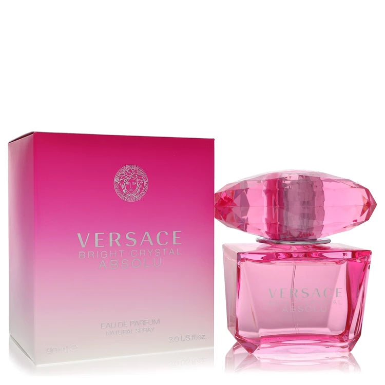 Bright Crystal Absolu Perfume 3 Oz Eau De Parfum Spray By Versace for Women